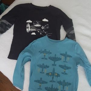 4T long sleeved airplane shirt designs SOLD